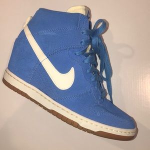 Nike Sneakers Blue and White Size 6